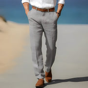 Trent - Bequeme, stylische Hose für Herren – Grau