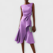 Jesse – Damen-Midikleid – für festliche Gelegenheiten – Lila
