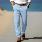 Trent - Bequeme, stylische Hose für Herren – Blau