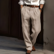 Lennart – Vielseitige Herrenhose im eleganten Design – Beige