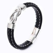 Infinity Armband Herren – Schwarz