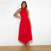 Kaylee | Feenhaftes Kleid – Rot