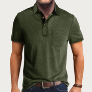 Johannes | Herren Poloshirt Mit Struktur Für Sommer – Grün