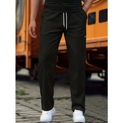 Justus | Bequeme Herrenhose für Den Alltag – Schwarz