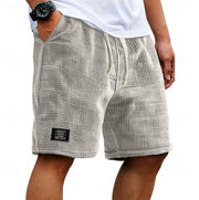 Kaelan | Herren Freizeitshorts Relaxed Fit Kordelzug – Beige