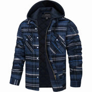 Kapuzenjacke Herren – Dunkelblau