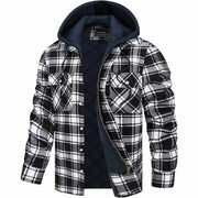 Kapuzenjacke Herren – Schwarz