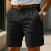 Alwyn - Maßgeschneiderte Sommershorts – Schwarz