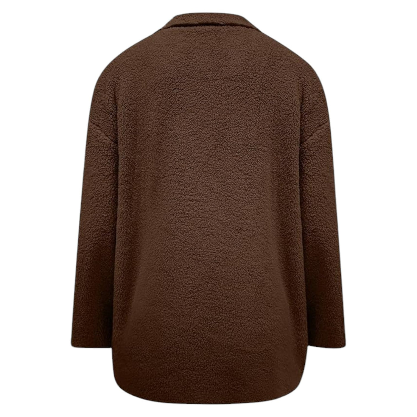 Eilune | Kuscheliger Damenmantel mit Knopfleiste