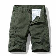 Kian | Herren Cargo Shorts Robust – Grün