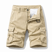 Kian | Herren Cargo Shorts Robust – Khaki