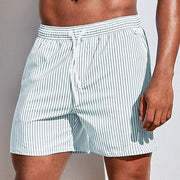 Jarrow - Schnelltrocknende gestreifte Boardshorts – Hellgrün