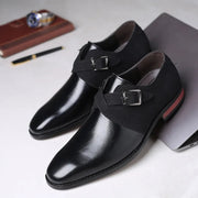 Klassische Monkstrap Herrenschuhe Für Hochzeit – Schwarz