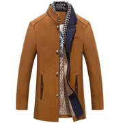 Klassischer Mantel Herren – Braun