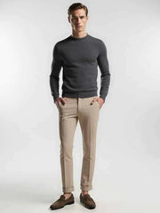 Klassischer Pullover Herren – Grau