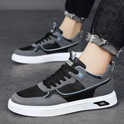 Kuno | Herren Streetstyle Sneaker Sportlich Casual Freizeit – Schwarz