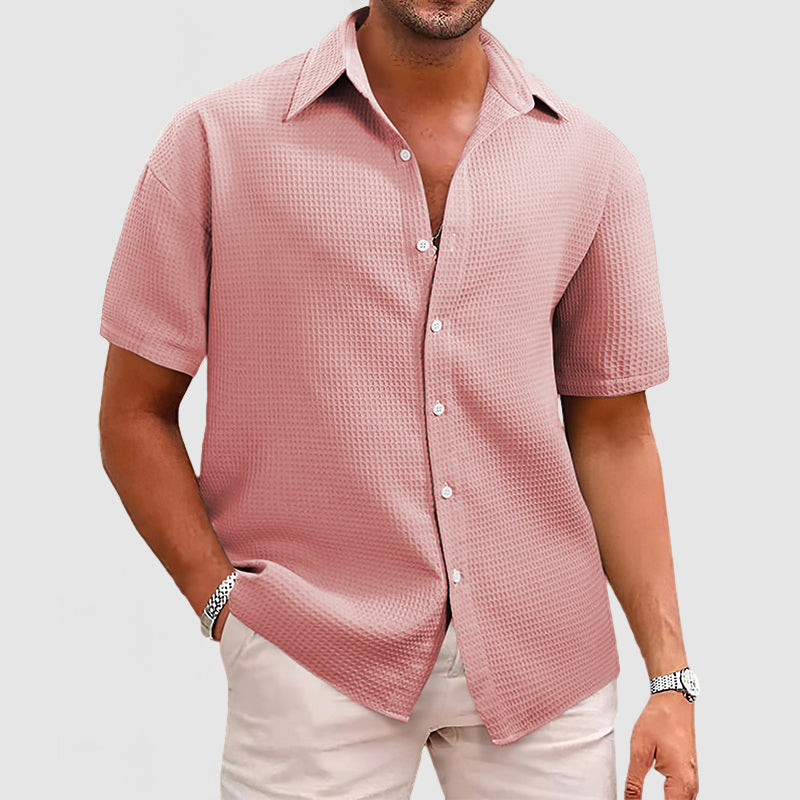 Warren | Herren Kurzarm Hemd | Button Down