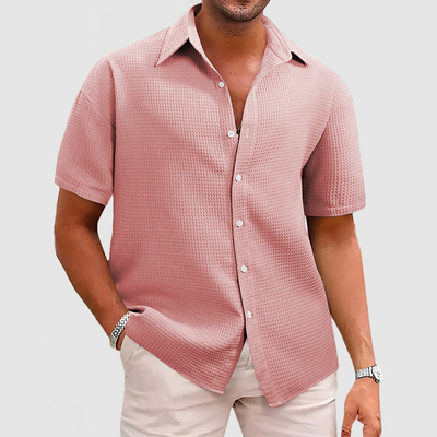 Warren | Herren Kurzarm Hemd | Button Down
