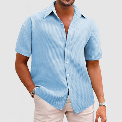 Warren | Herren Kurzarm Hemd | Button Down