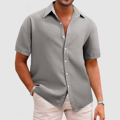 Warren | Herren Kurzarm Hemd | Button Down