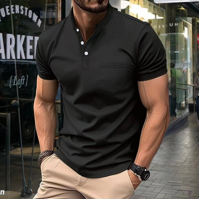 Anon | Herren Kurzarm Poloshirt | Weiß