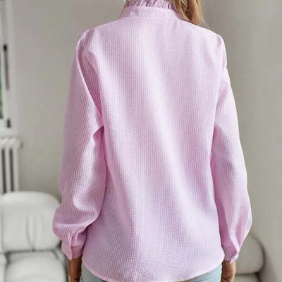 Fleur | Damen Langarm Bluse | Elegant