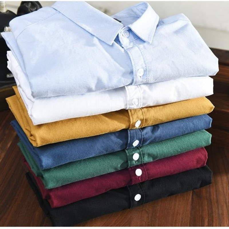 Clifford | Herren Langarm Hemd | Weiß