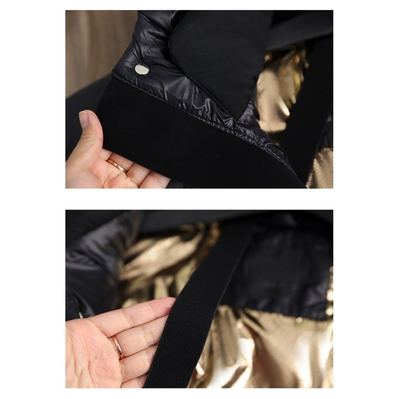 Meridith | Damen Lange Daunenjacke | Steppjacke Winter