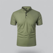 Lasse | Herren Komfort Poloshirt Baumwolle – Grün