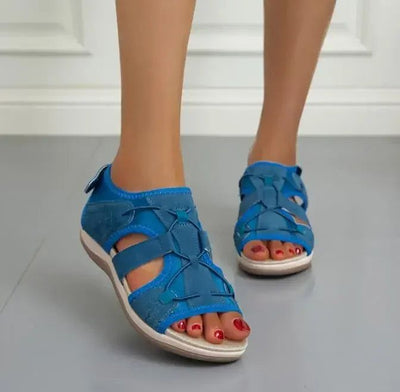 Outdoor-Sandalen mit Klettverschluss | Sportliches Design | Atmungsaktive Struktur