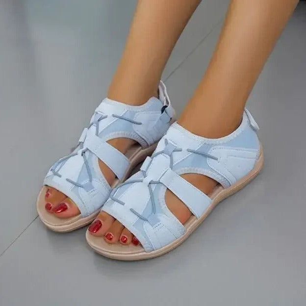 Outdoor-Sandalen mit Klettverschluss | Sportliches Design | Atmungsaktive Struktur