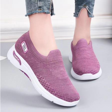 Slip-On Sneakers | Atmungsaktives Strickmaterial | Leicht & Flexibel