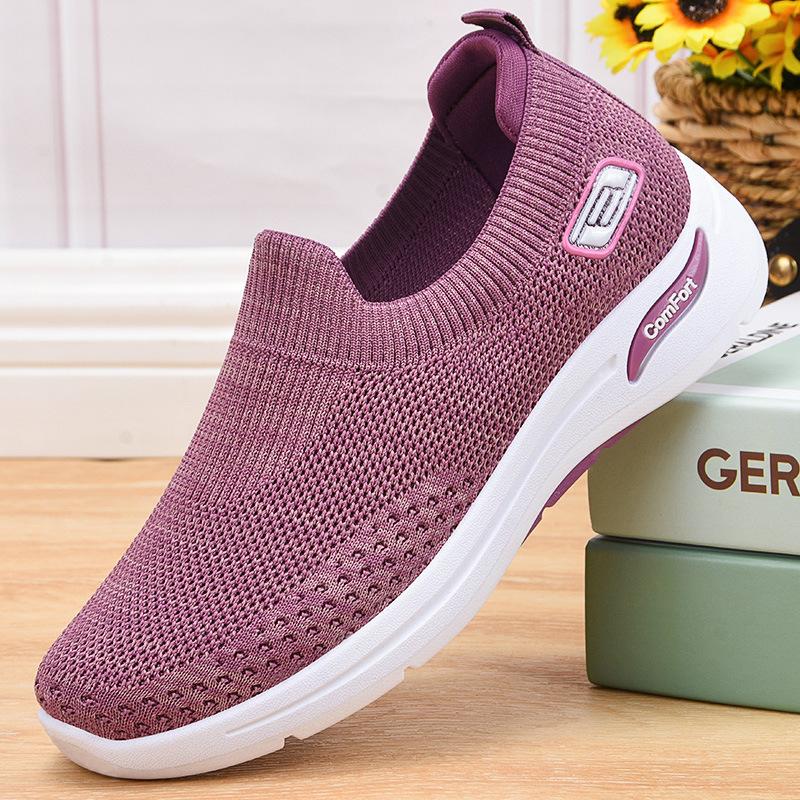 Slip-On Sneakers | Atmungsaktives Strickmaterial | Leicht & Flexibel