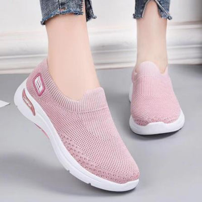Slip-On Sneakers | Atmungsaktives Strickmaterial | Leicht & Flexibel