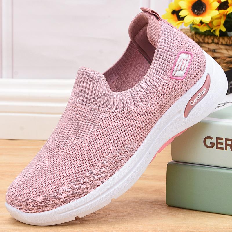 Slip-On Sneakers | Atmungsaktives Strickmaterial | Leicht & Flexibel