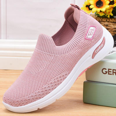 Slip-On Sneakers | Atmungsaktives Strickmaterial | Leicht & Flexibel