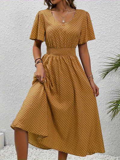 Kaithlyn | Leicht Sommerkleid | Midi