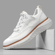 Leif | Leichte Herren Schuhe für tägliche Wege – Weiß