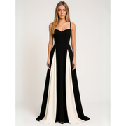 Livia | Damen Maxi Kleid Für Hochzeitsgast Elegant – Schwarz