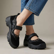 Celena - Gepolsterte Slipper – Tiefschwarz