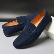 Sommerfeld | Premium Wildleder-Loafer für Herren (1 Kaufen, 1 GRATIS dazu) – Blau Marine