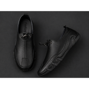 Marco | Bequeme Herren Schuhe Komfort flexibel leicht – Schwarz