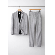 Maro | Herren Stilvoller Sommer Anzug – Grau