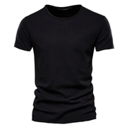 Marvin | Herren T-Shirt Basic Für Alltag – Schwarz