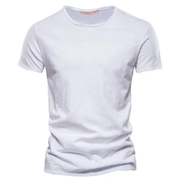 Marvin | Herren T-Shirt Basic Für Alltag – Weiß