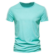 Marvin | Herren T-Shirt Basic Für Alltag – Hellgrün
