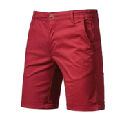 Maximilian | Herren Shorts Smart Casual Für Urlaub – Rot