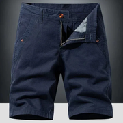 Michael | Herren Shorts Für Urlaub Mit Klassischem Stil – Blau