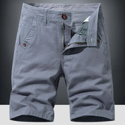 Michael | Herren Shorts Für Urlaub Mit Klassischem Stil – Grau