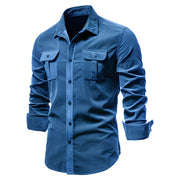 Derwyn - Besonders weiches Freizeitshirt – Blau